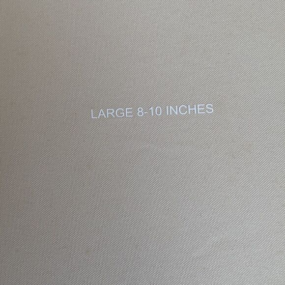 Dr. Scholl Size Large8-10 Heated Foot Massager tan sweater outer/faux fur inner - Picture 4 of 10